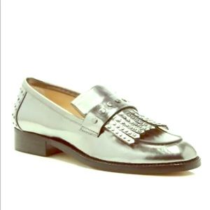 Botkier ny Victoria leather studded loafers sz 6